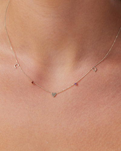 The Petite Multi Charm Necklace